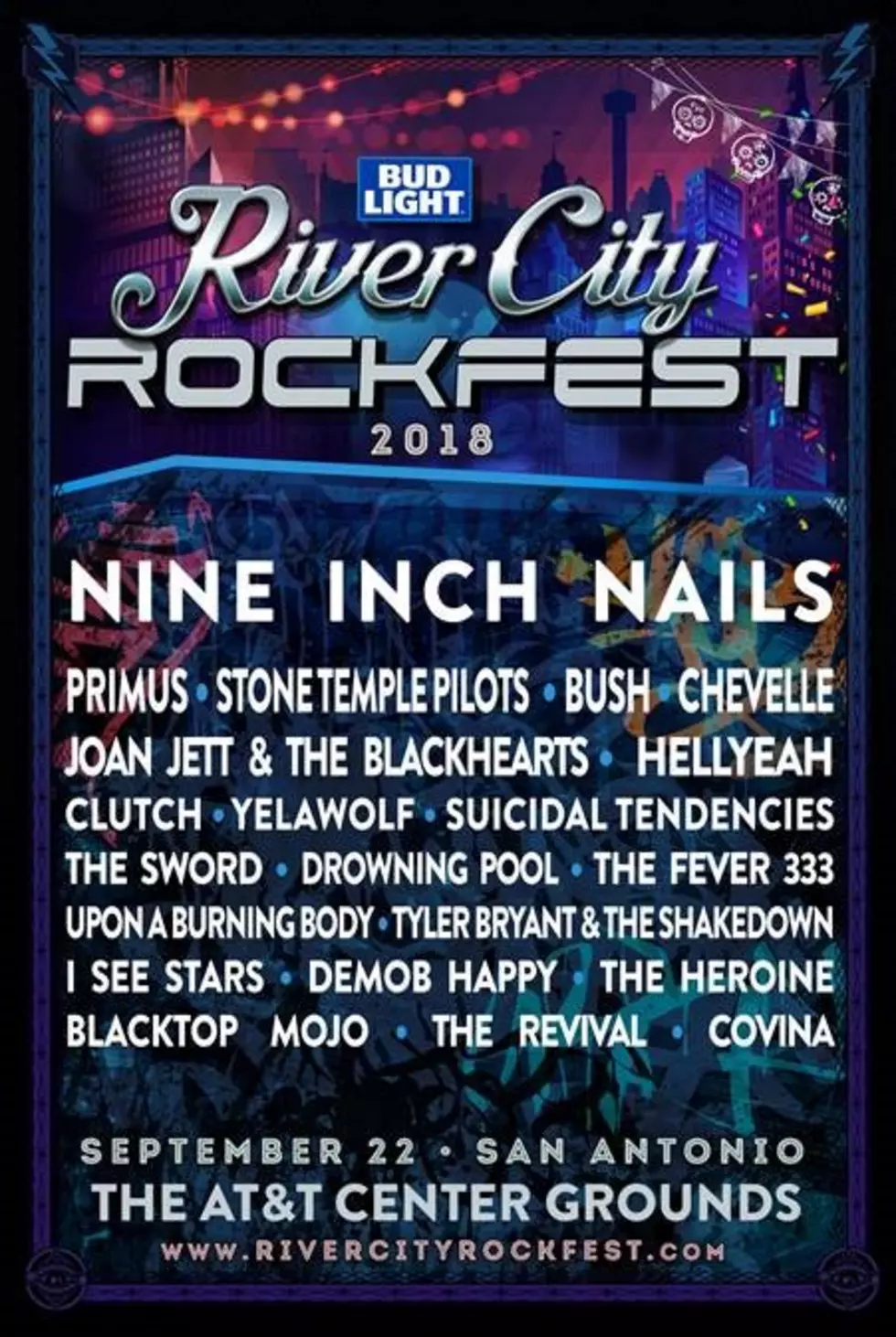 River City Rockfest NEWS UPDATE!